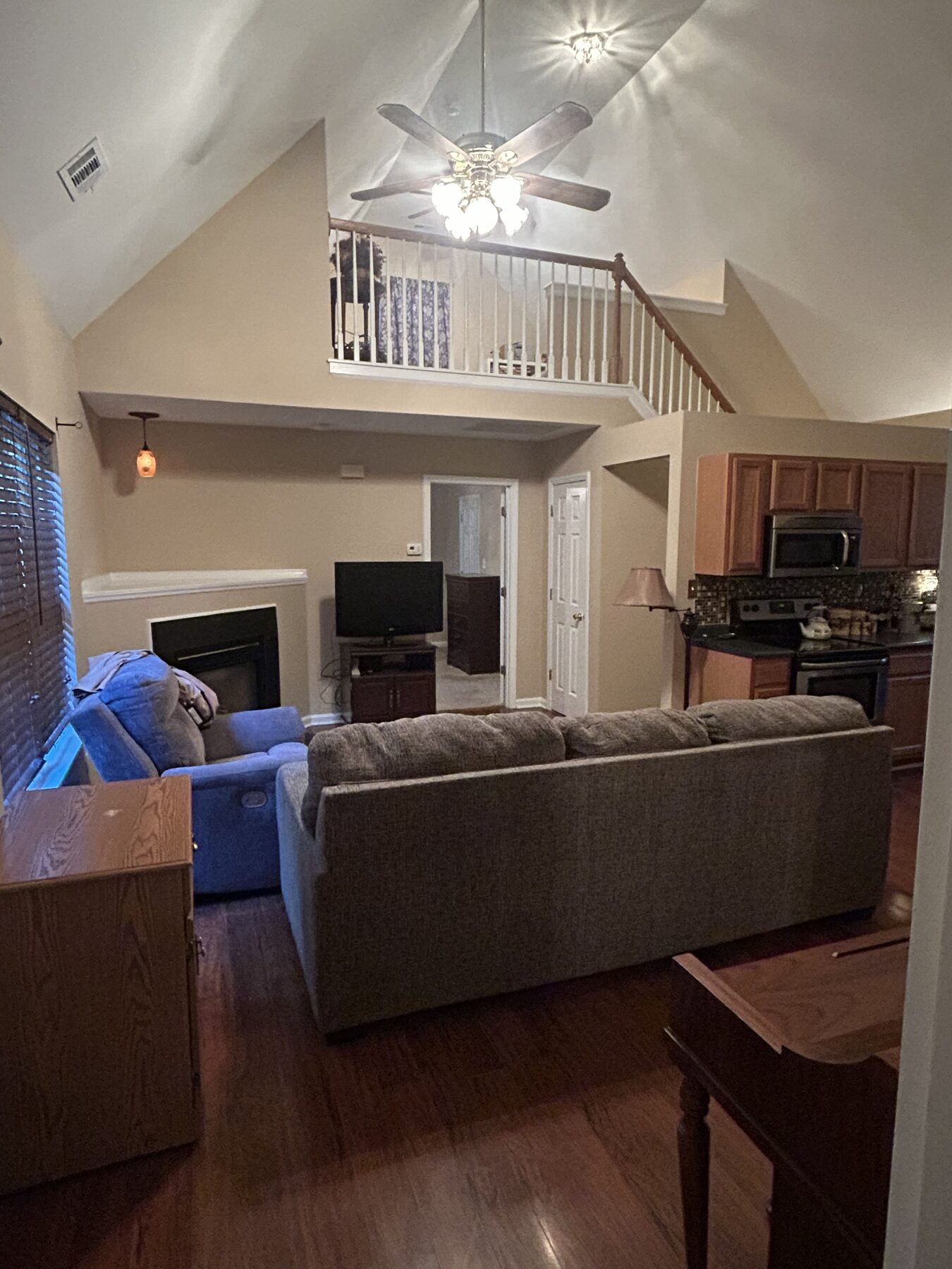 Interior loft painting