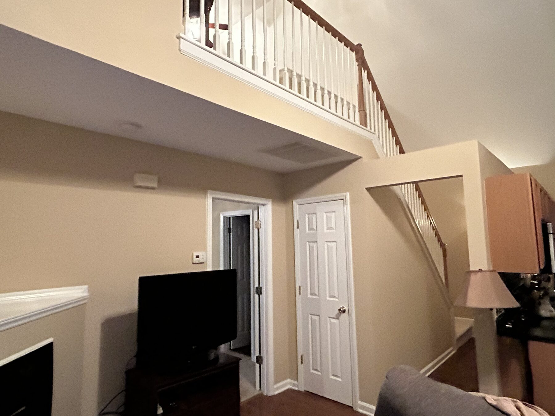 Interior loft painting detail