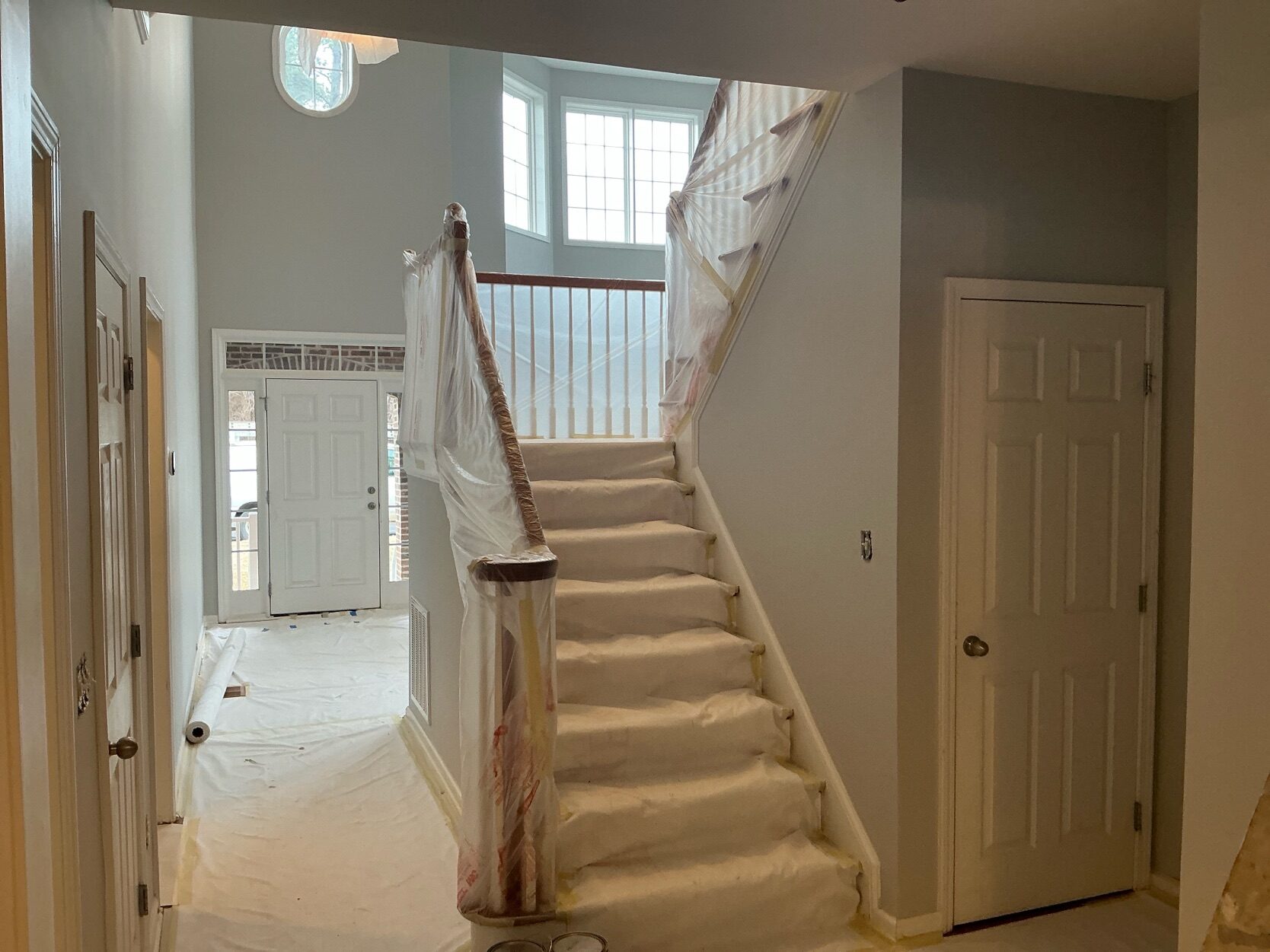 Interior surface preparation